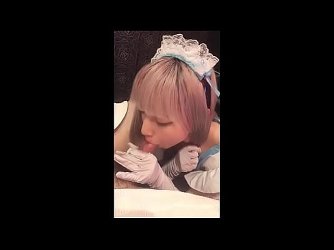 ❤️ Japanese Idol [mayuka], French maid costume, part 1, blowjob and jerk off with lotion Porno at us ❌❤