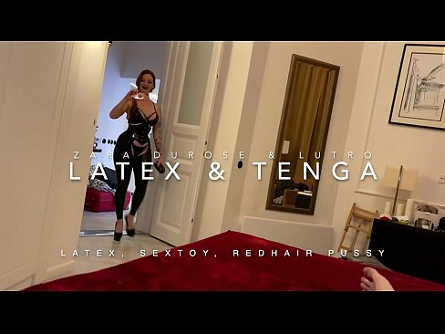 ❤️ Redheaded stepsister in latex costume fucked by stepbrother Porno at us ❌❤