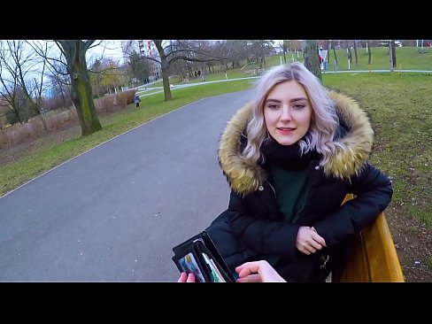 ❤️ Swallows a stranger's hot cum for money - blowjob in the park by Eva Elfie Porno at us ❌❤